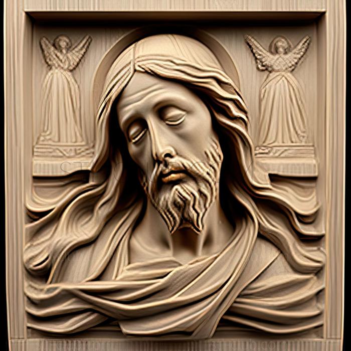 3D model st jesus (STL)